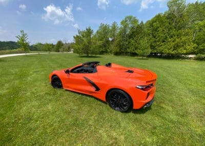 Corvette from behind