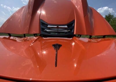 Corvette, the Stingray logo