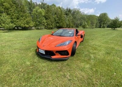 Drive home in this Corvette