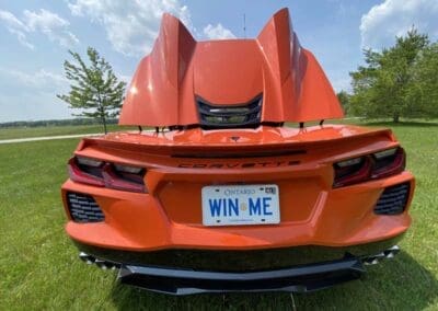 Corvette from behind