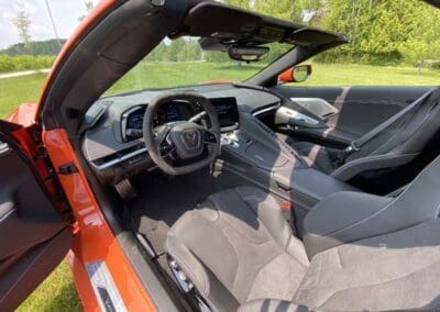 Corvette, driver seat