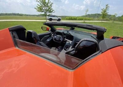 Corvette rear window down