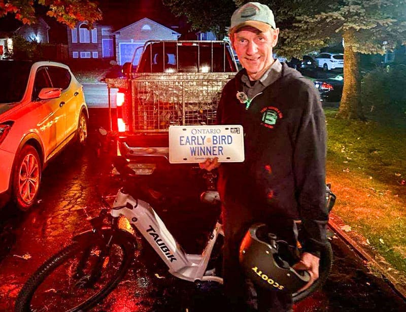 Third Early Bird Draw Winner